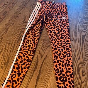 Adidas Women Xs Rich Mnisi Animal Print Leggings Collab